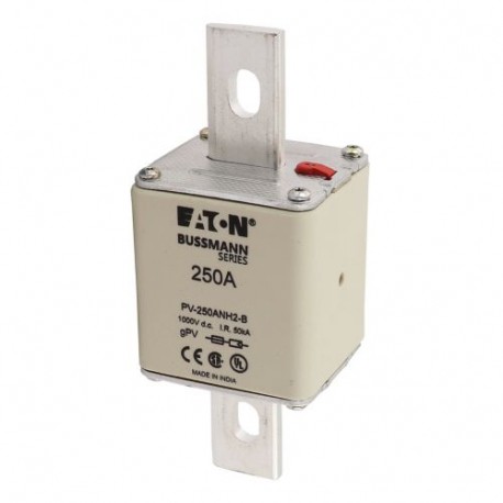PV-250ANH2-B - PV-250ANH2-B EATON ELECTRIC FUSES 250 TO 1000 V DC PV SIZE 2 BOLTED ON THE LABEL