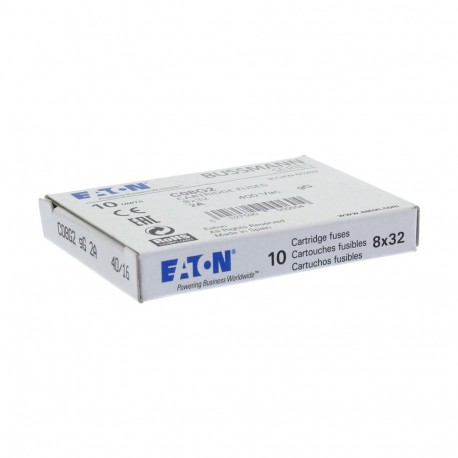 C08G2 - C08G2 EATON ELECTRIC Fuse-link, LV, 0.5 A, AC 400 V, 8 x 31 mm, gL/gG, IEC
