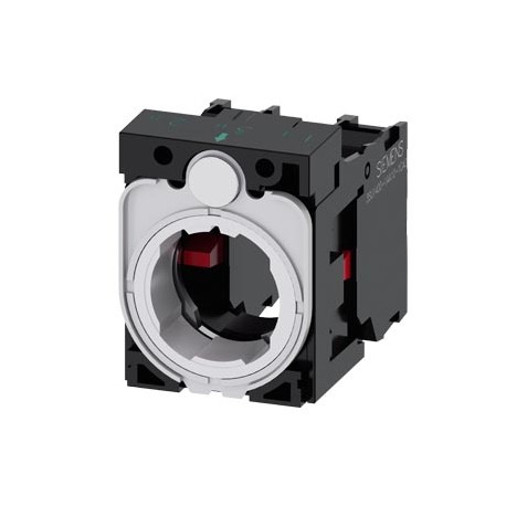 3SU1500-1AA10-1PA0 - 3SU1500-1AA10-1PA0 SIEMENS holder, 3-way, plastic, 1 NC, 1 NC, screw terminal