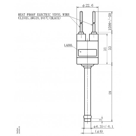 061F7513 - 061F7513 DANFOSS REFRIGERATION Cartridge pressure switch