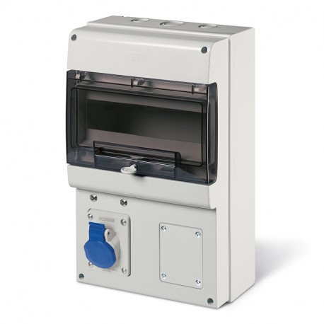 204.UB11L-3A - 204.UB11L-3A SCAME CONSUMER UNIT 1 SOCKET 3A 3,5kW IP44 16A