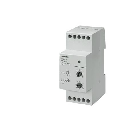 7LQ2001 - 7LQ2001 SIEMENS TEMPER. CONTROLLER FOR 230 V AC SETTING RANGE -30/+30 C, 2 TE CONTACT 230 V AC 16 A WITH TEM..
