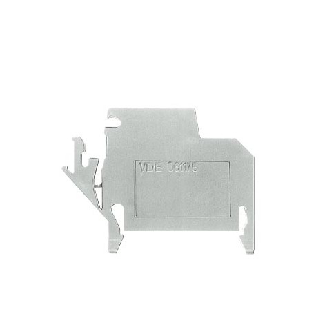 8WA1011-1NF01 - 8WA1011-1NF01 SIEMENS N isolating terminal thermoplast Screw terminal blue, 6mm, Sz. 2.5