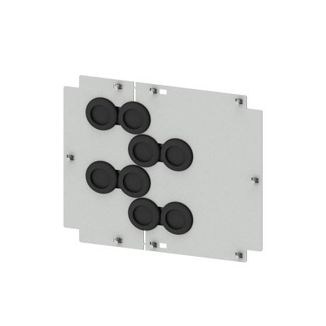 8PQ5000-3BA74 - 8PQ5000-3BA74 SIEMENS SIVACON S4 cover connection rear 3VL4 (400A), 4-pole, withdrawable, fixed-mounted, plu..