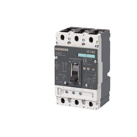3VL2716-3ML33-0AA0 - 3VL2716-3ML33-0AA0 SIEMENS circuit breaker VL160L very high breaking capacity Icu 100kA, 415V AC 3-pole, lin..