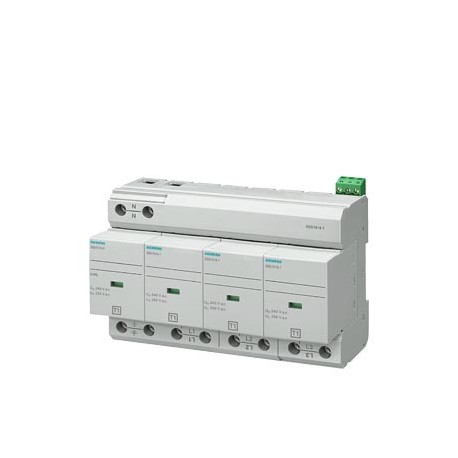 5SD7414-1 - 5SD7414-1 SIEMENS Lightning arresters, type 1 Requirement class B, UC 350V Pluggable protective modules 4-po..