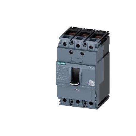 3VA1116-3ED32-0AA0 - 3VA1116-3ED32-0AA0 SIEMENS circuit breaker 3VA1 IEC frame 160 breaking capacity class N Icu 25kA @ 415V 3-po..