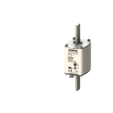3NE8331-0MK - 3NE8331-0MK SIEMENS SITOR fuse link, with blade contacts, NH2, In: 350 A, aR, Un AC: 690 V, Un DC: 440 V, fr..