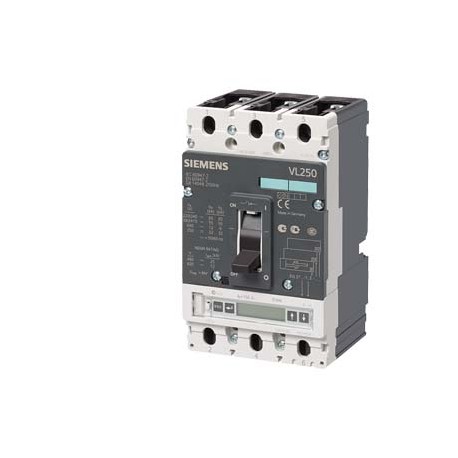 3VL3720-2UM33-0AA0 - 3VL3720-2UM33-0AA0 SIEMENS circuit breaker VL250H high breaking capacity Icu 70kA, 415V AC 3-pole, line prot..