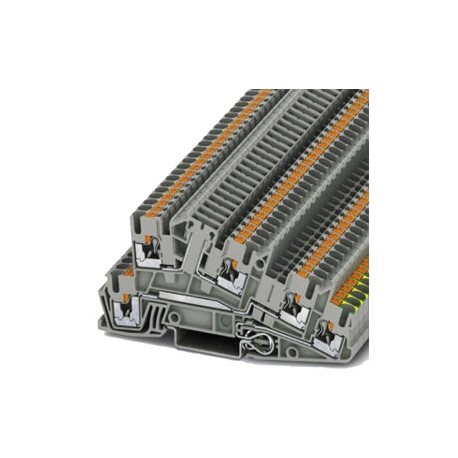 8WH6001-4MF00 - 8WH6001-4MF00 SIEMENS Installation terminal 2.5 mm2, 5.2 mm width gray PE, L, L disconnect