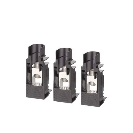 3VL9200-4TD40 - 3VL9200-4TD40 SIEMENS accessory for VL160, circular conductor terminal (DELETE) for Cu/Al comprises 4 4 conn..