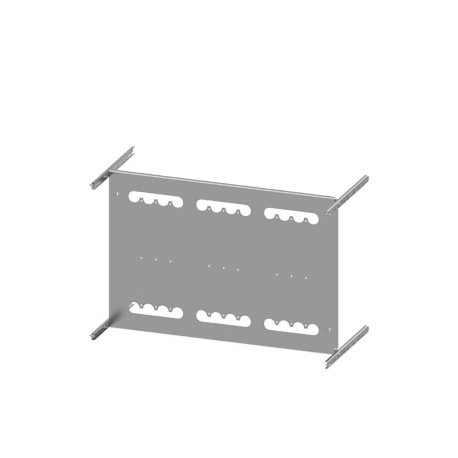 8PQ6000-8BA62 - 8PQ6000-8BA62 SIEMENS SIVACON S4 mounting plate 3VA23 (400A), 3VA24 (630A), 4-pole, fixed-mounted with RCD,H..