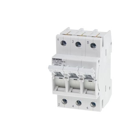 5SG7631-0KK16 - 5SG7631-0KK16 SIEMENS MINIZED, fuse switch disconnector, D01, 3-pole, In: 16 A, Un AC: 400 V