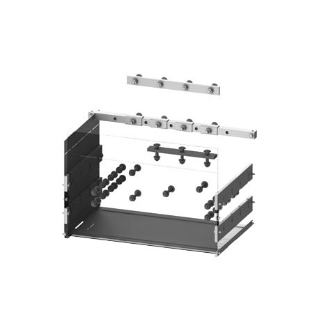 8PQ6000-7BA07 - 8PQ6000-7BA07 SIEMENS SIVACON S4 vertical busbar connection 3WL FS I, fixed-mounted, 4-pole W: 600mm modular..