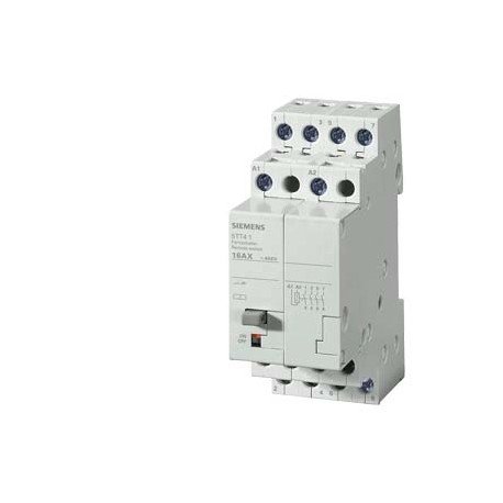 5TT4104-2 - 5TT4104-2 SIEMENS Remote control switch with 4 NO contacts Contact for 230 V AC, 400V 16A Control 24 V AC