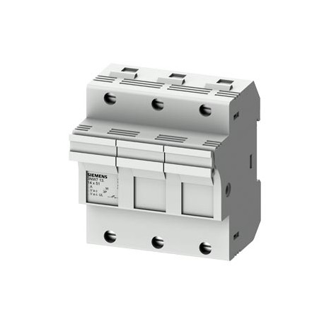 3NW7131 - 3NW7131 SIEMENS SENTRON, cylindrical fuse holder, 14x51 mm, 3-pole, In: 50 A, Un AC: 690 V