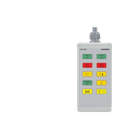 7LQ3356 - 7LQ3356 SIEMENS TEST AND SIGNALLING TABLEAU FOR SWITCH MODULES HOSPITAL AC/DC 24V 50/60HZ, SURFACE MOUNTING