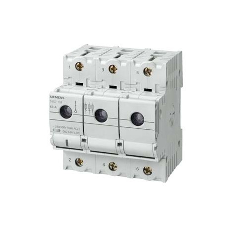 5SG7133-8BA35 - 5SG7133-8BA35 SIEMENS MINIZED, Switch disconnector with Fuse, D02, 3-pole, In: 35 A, Un AC: 400 V