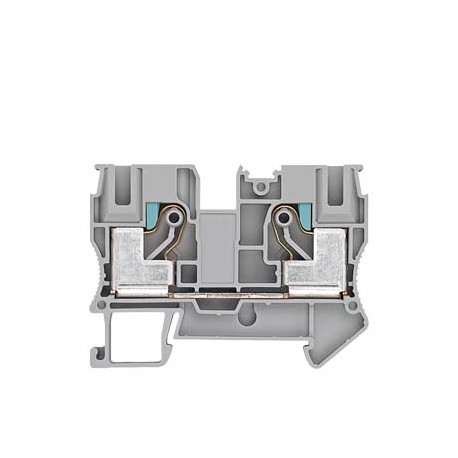 8WH6000-0AJ00 - 8WH6000-0AJ00 SIEMENS Through-type terminal IPO technology, 10 mm² Width 10.0 mm, gray 1000 V 2 closing poin..