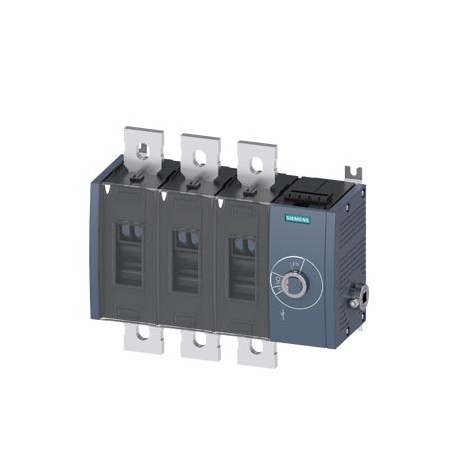 3KD4834-0QE40-0 - 3KD4834-0QE40-0 SIEMENS Switch disconnector 800 A, Size 4, 3-pole Side operating mechanism right Basic unit ..