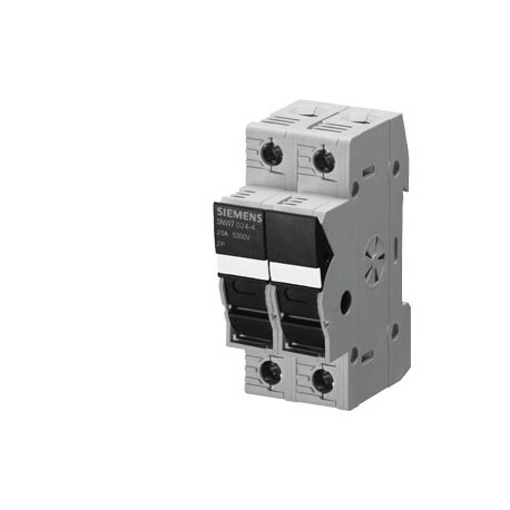3NW7023-4 - 3NW7023-4 SIEMENS CYLINDRICAL FUSE-HOLDER 10X38 1000V 25A 2-POLE FOR PHOTOVOLTAIC-APPLICATION