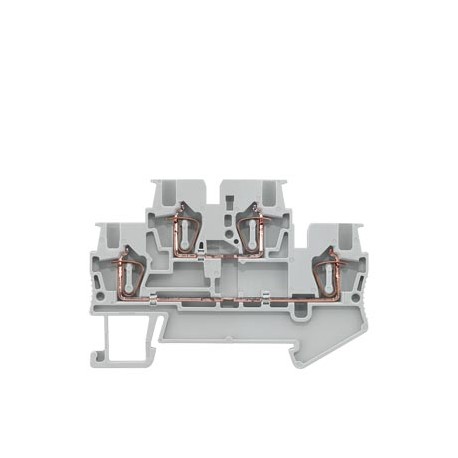 8WH2025-0AE00 - 8WH2025-0AE00 SIEMENS Terminal, spring-loaded terminal, two-tier, equipotential bonding, through-type termin..