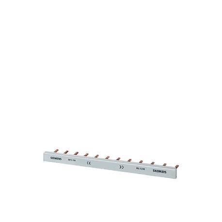 5ST3703 - 5ST3703 SIEMENS Pin busbar touch-safe, 16 mm2 1-phase+AUX 1016 mm long can be cut, without end caps