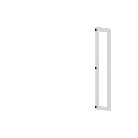 8MF1240-2UT15-0BE2 - 8MF1240-2UT15-0BE2 SIEMENS SIVACON, door, left, inspection window, IP55, H: 2200 mm, W: 400 mm, RAL 7035, Pr..