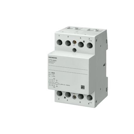 5TT5853-0 - 5TT5853-0 SIEMENS INSTA contactor with 4 NC contacts Contact for 230 V AC, 400V 63A Control 230 V AC