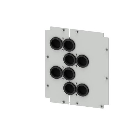 8PQ5000-3BA76 - 8PQ5000-3BA76 SIEMENS SIVACON S4 cover connection rear 3VL5 (630A), 4-pole, withdrawable, fixed-mounted, plu..