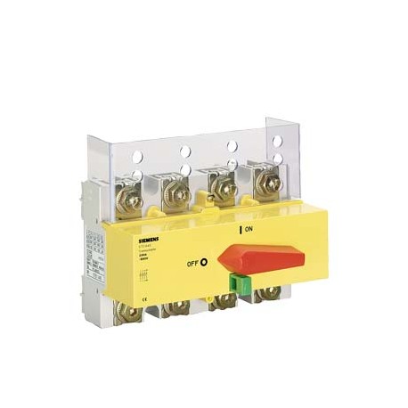 5TE1415 - 5TE1415 SIEMENS Disconnector, T92 690 V 100 A 4-pole red/yellow