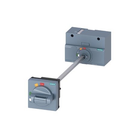 3VA9257-0FK21 - 3VA9257-0FK21 SIEMENS door mounted rotary operator standard IEC IP65 with door interlock accessory for: 3VA1..