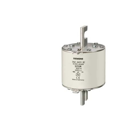 3NC2423-3C - 3NC2423-3C SIEMENS SITOR fuse link, with slotted blade contacts, NH3, In: 150 A, gR, Un AC: 500 V, Un DC: 44..