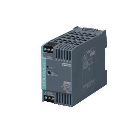 6EP1332-5BA00 - 6EP1332-5BA00 SIEMENS SITOP PSU100C 24 V/2.5 A Stabilized power supply input: 120-230 V AC (DC 110-300 V) ou..