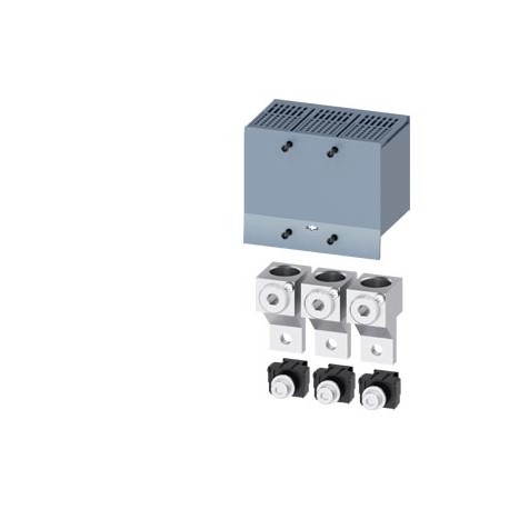 3VA9213-0JC13 - 3VA9213-0JC13 SIEMENS wire connector large with control wire voltage tap-off 3 units accessory for: 3VA1 250