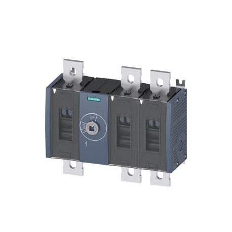 3KD4630-0QE20-0 - 3KD4630-0QE20-0 SIEMENS Switch disconnector 630 A, Size 4, 3-pole Front operating mechanism center Basic uni..