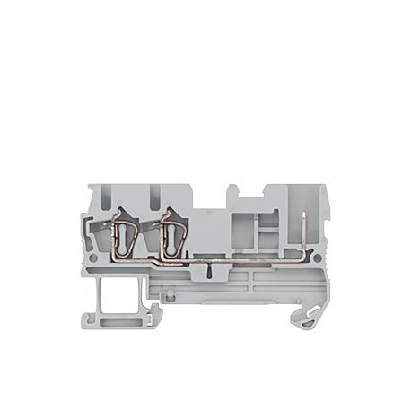 8WH5103-2LF00 - 8WH5103-2LF00 SIEMENS HYBRID FEED-THROUGH TERMINAL, 3 CONNECT. POINTS, 1X PLUG AND 2X SPRING, SECTION: 0.08 ..
