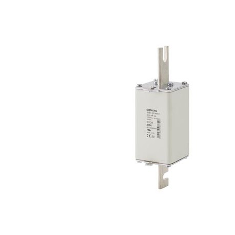 3NB1234-4KK11 - 3NB1234-4KK11 SIEMENS SITOR fuse link, with slotted blade contacts, NH2L, In: 400 A, aR, Un DC: 1250 V, fron..
