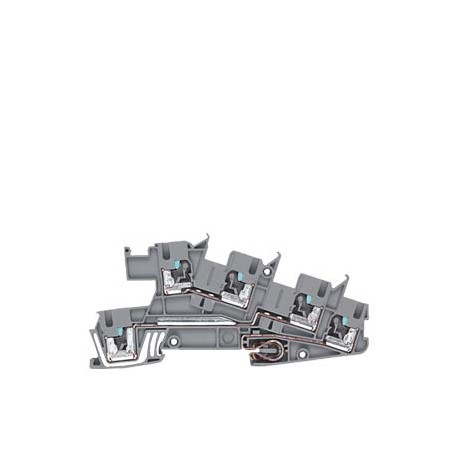 8WH6001-4HF00 - 8WH6001-4HF00 SIEMENS Installation terminal PE, L, L 2.5 mm2, 5.2 mm width gray