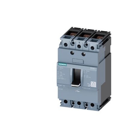 3VA1116-1AA32-0AA0 - 3VA1116-1AA32-0AA0 SIEMENS switch disconnector 3VA1 IEC frame 160 3-pole SD100, In 160A without overload pro..