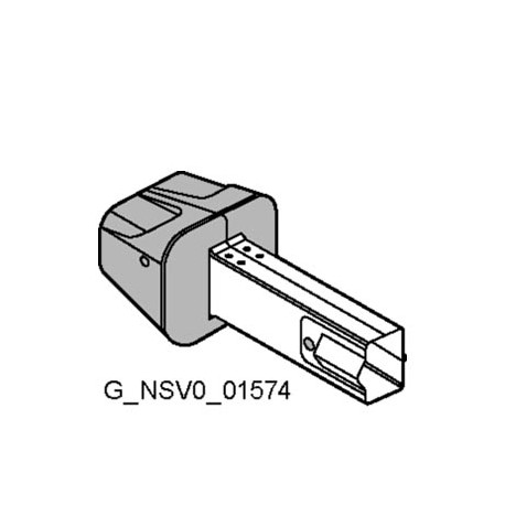 8UC7120-3BD - 8UC7120-3BD SIEMENS 8UC7 handle with masking frame Spare part for rotary operating mechanism 8UC7122-3BD22/8..