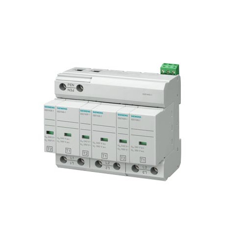5SD7443-1 - 5SD7443-1 SIEMENS Combination arrester type 1+2 Requirement class B+C, UC 350V Pluggable protective modules ..