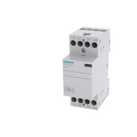 5TT5032-2 - 5TT5032-2 SIEMENS INSTA contactor with 2 NO contacts and 2 NC Contact for 230 V AC, 400V 25A Control AC/24 V..