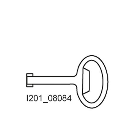 8GD9290 - 8GD9290 SIEMENS Double-bit key for 3 mm pin for SIKUS floor-mounted and STAB wall-mounted distribution board