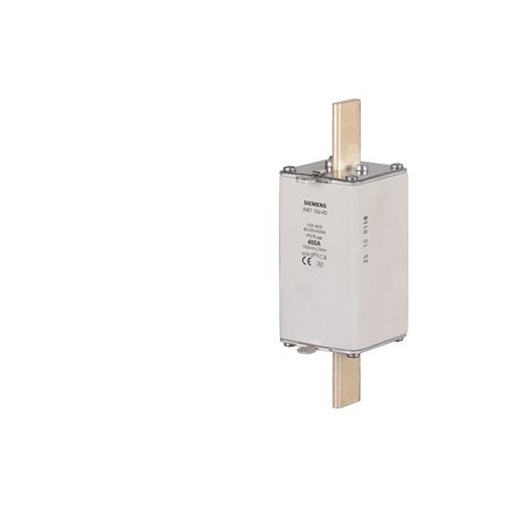 3NE1434-4E - 3NE1434-4E SIEMENS PV fuse link, with blade contacts, NH3L, In: 500 A, gPV, Un DC: 1000 V, front indicator