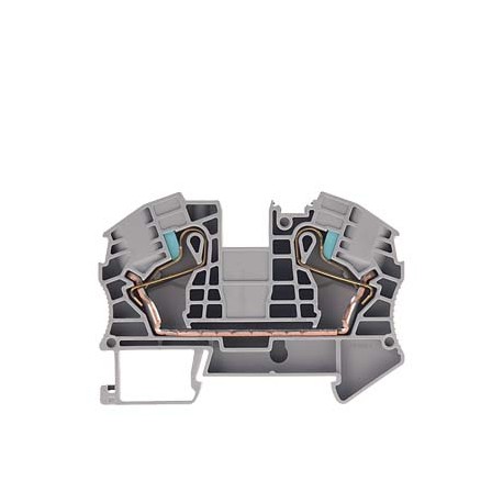 8WH6000-0AK00 - 8WH6000-0AK00 SIEMENS Through-type terminal 16 mm2 IPO connection Terminal width 12 mm gray