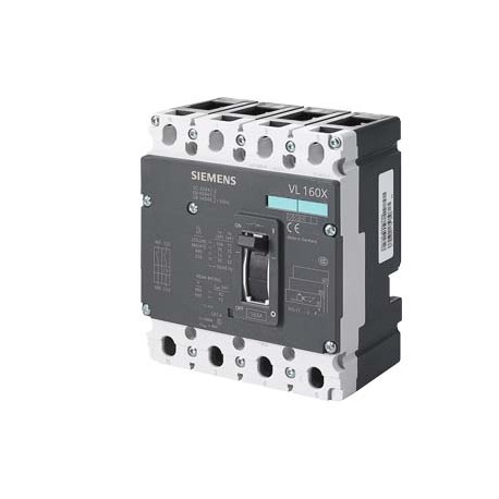 3VL1703-2EH43-0AA0 - 3VL1703-2EH43-0AA0 SIEMENS circuit breaker VL160X H high breaking capacity Icu 70kA, 415V AC 4-pole, line pr..