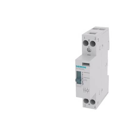 5TT5800-8 - 5TT5800-8 SIEMENS INSTA contactor 0/1-automatic with 2 NO contacts Contact for 230 V AC, 400V 20A Control 24..