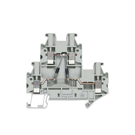 8WH1020-5HF00 - 8WH1020-5HF00 SIEMENS Two-tier diode terminal with screw terminal Terminal size 2.5 mm2 Terminal width 5.2 m..