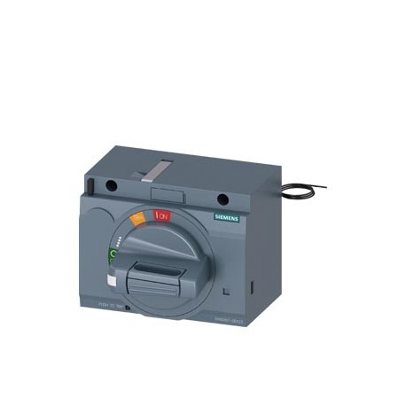 3VA9267-0EK23 - 3VA9267-0EK23 SIEMENS front mounted rotary operator standard with door interlock IEC IP30/40 24V DC lighting..